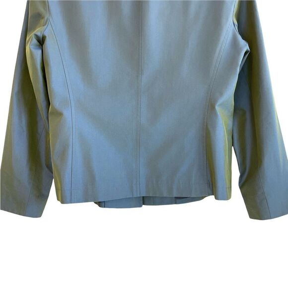 Lafayette New York 148 Silk Blend Holographic Blazer - Picture 8 of 9